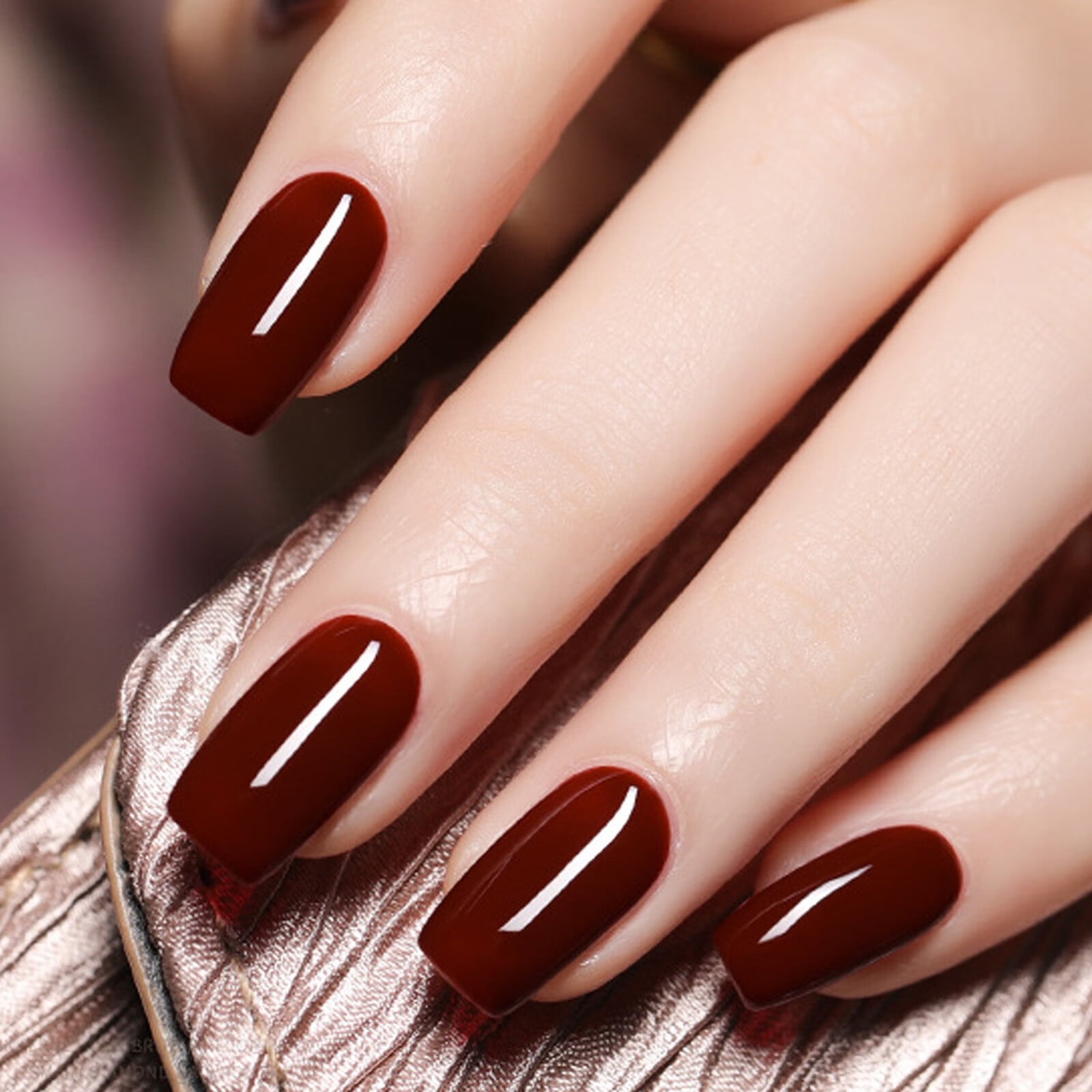 Wearing Armor Glitter Love Wine Red Nail Chess Square Shaking Sound Hot Nail  Fake Nail Wear Armor | Fruugo NO